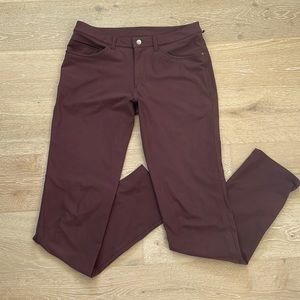 Men’s Lululemon ABC Pant - Maroon